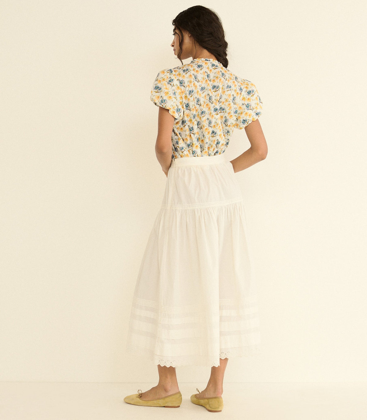 Millie Top in Narcissus Bloom - view 4