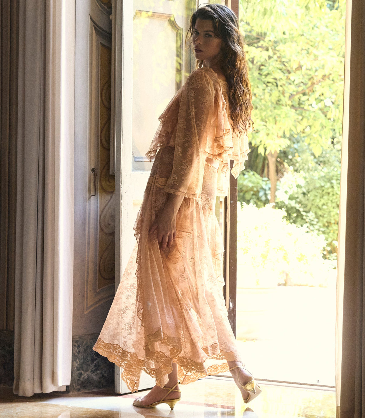 Noellie Skirt in Toasted Almond - view 5