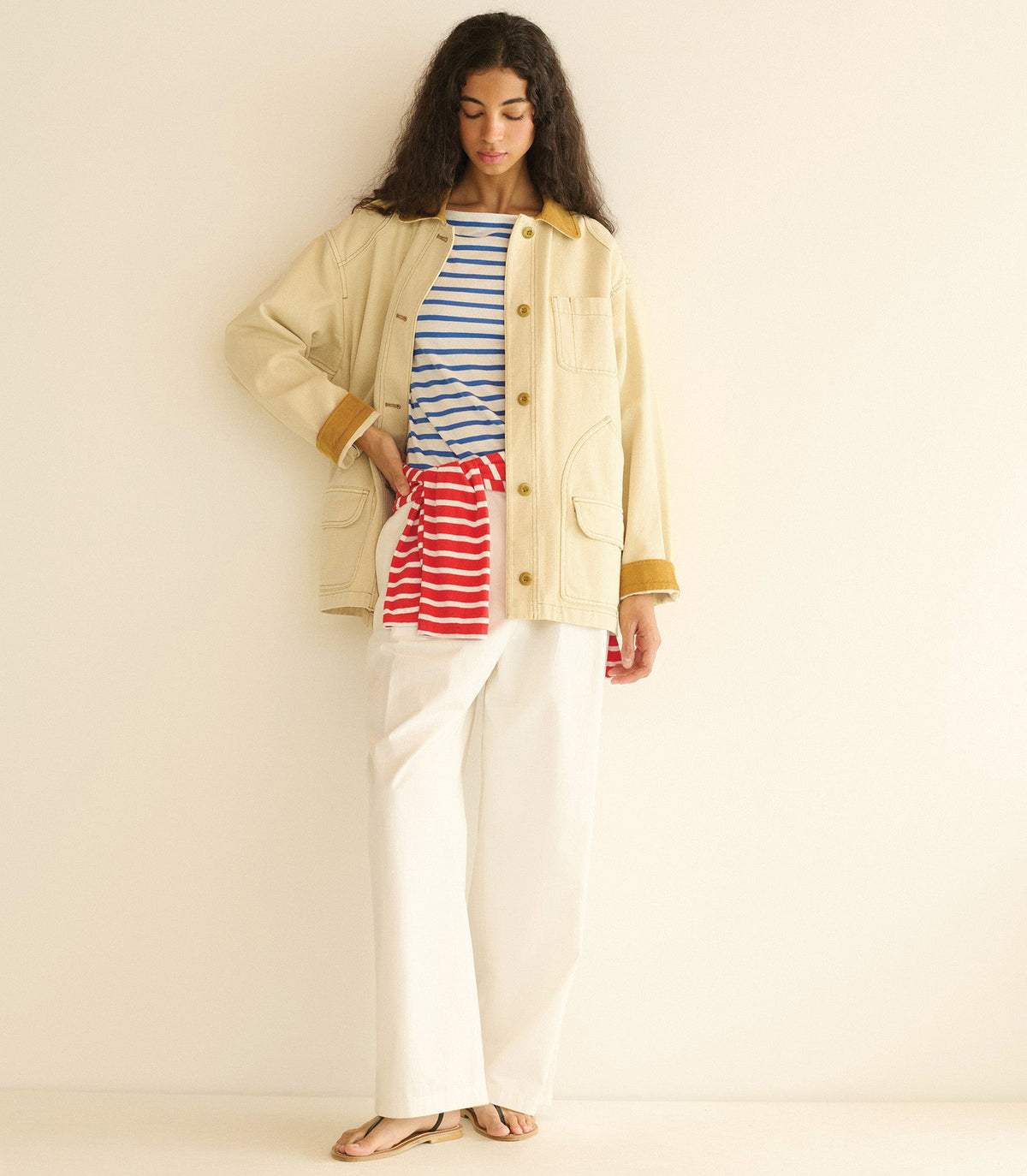 Pascual Jacket in Straw - view 8