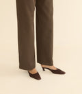 Equestrian Brown Suede