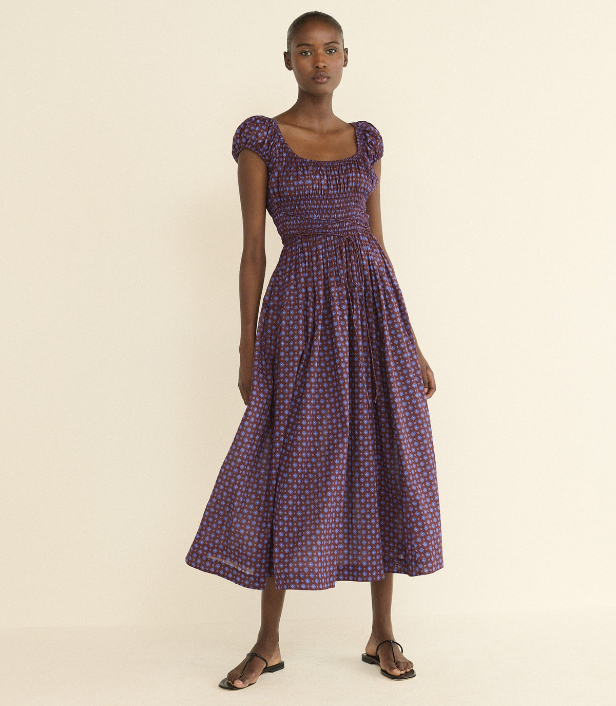 Quinelle Dress in Menorca Foulard - view 3