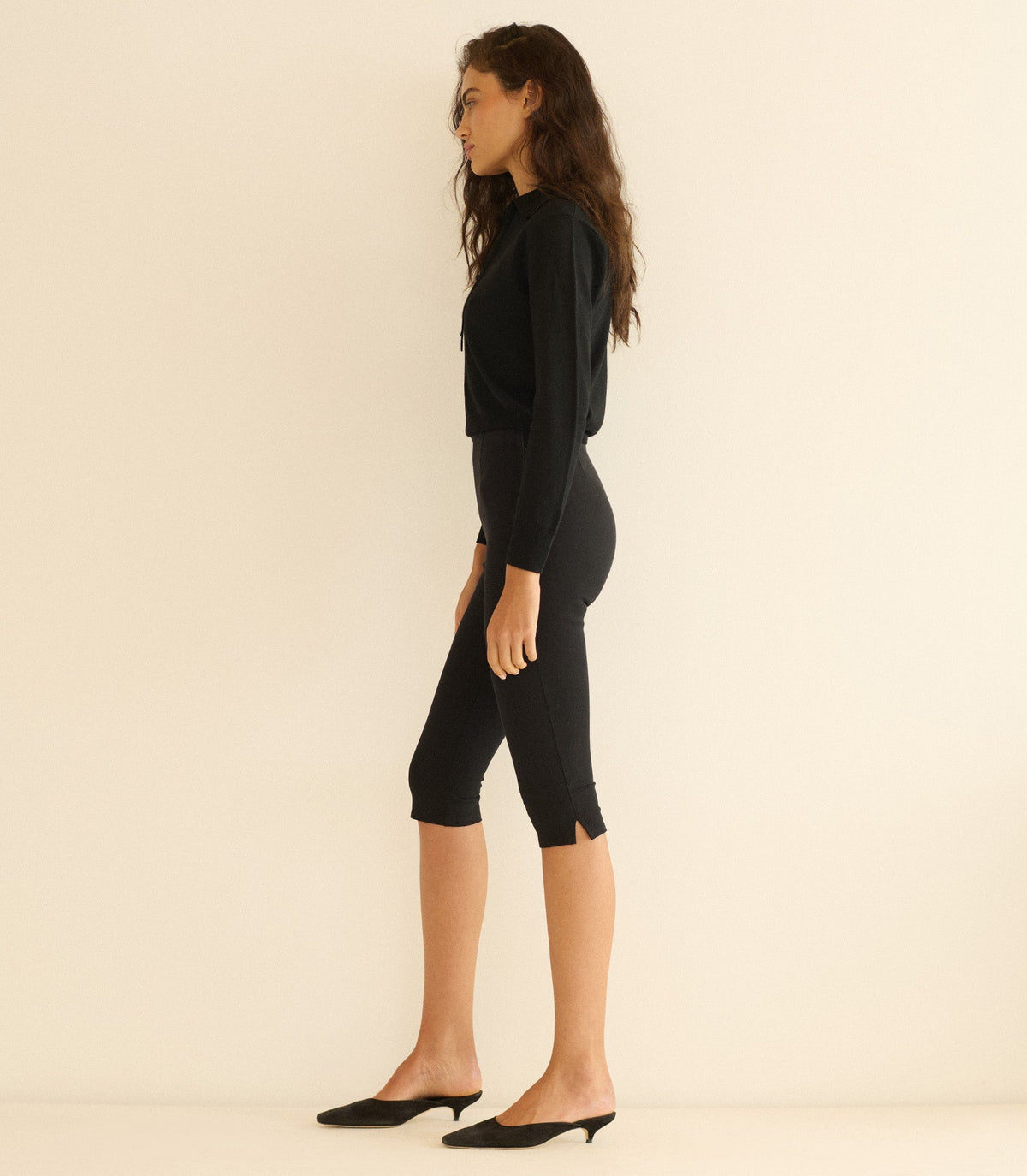 Reed Sweater in Black - view 7
