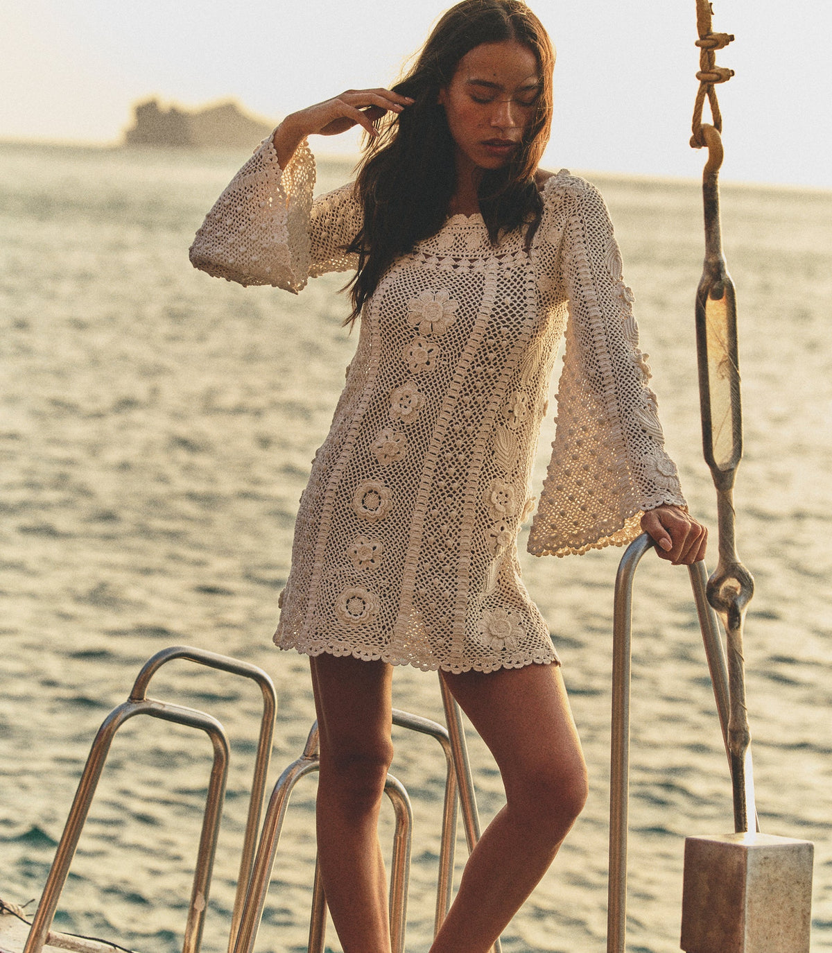 Remiette Dress in Pearl - view 5