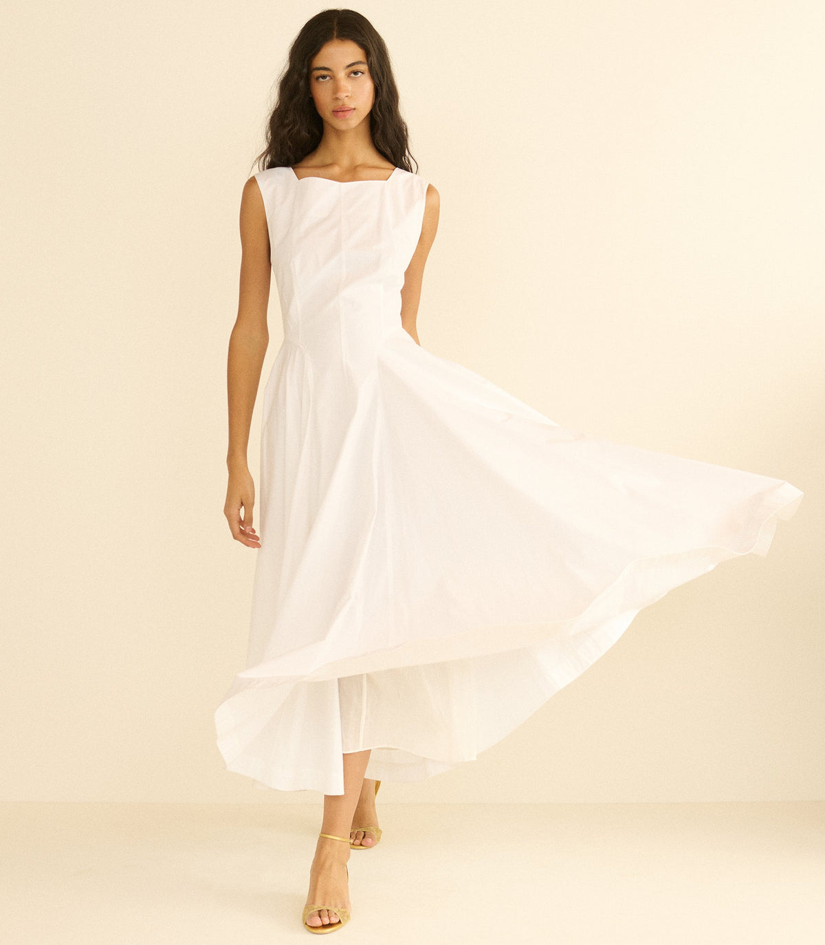 Rivière Dress in Salt - view 3