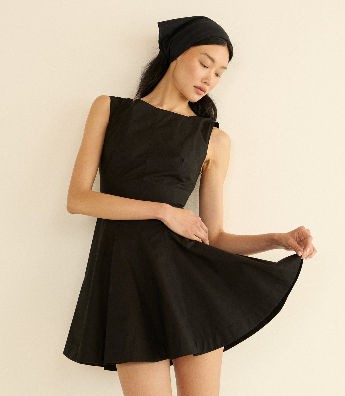 Riviette Dress in Black - view 4