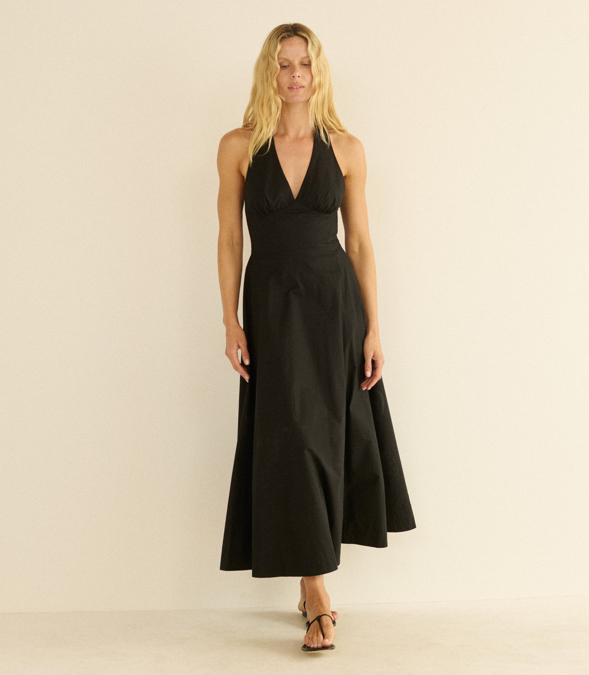 Rosetta Dress in Black - view 2
