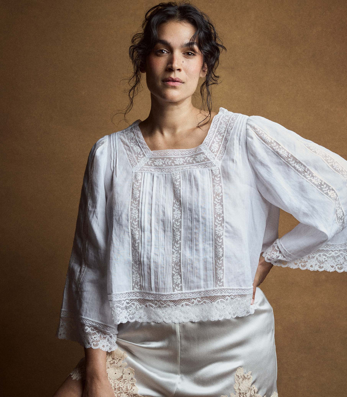 Solstice Top in Salt - view 7