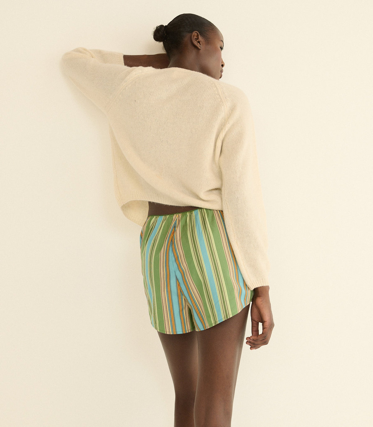 Thelma Short in Saint-Ouen Stripe - view 5
