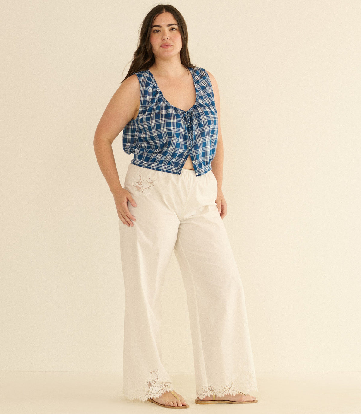 Theo Top in Dorset Plaid - view 5