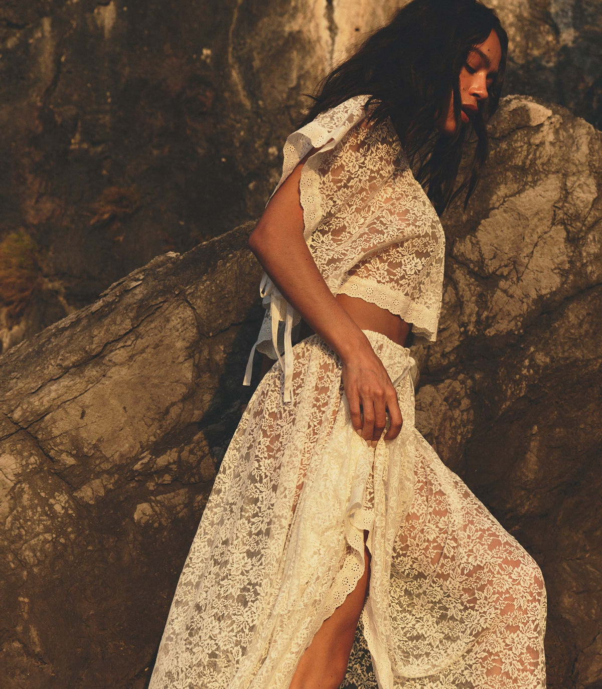 Vennette Top in Salt - view 4