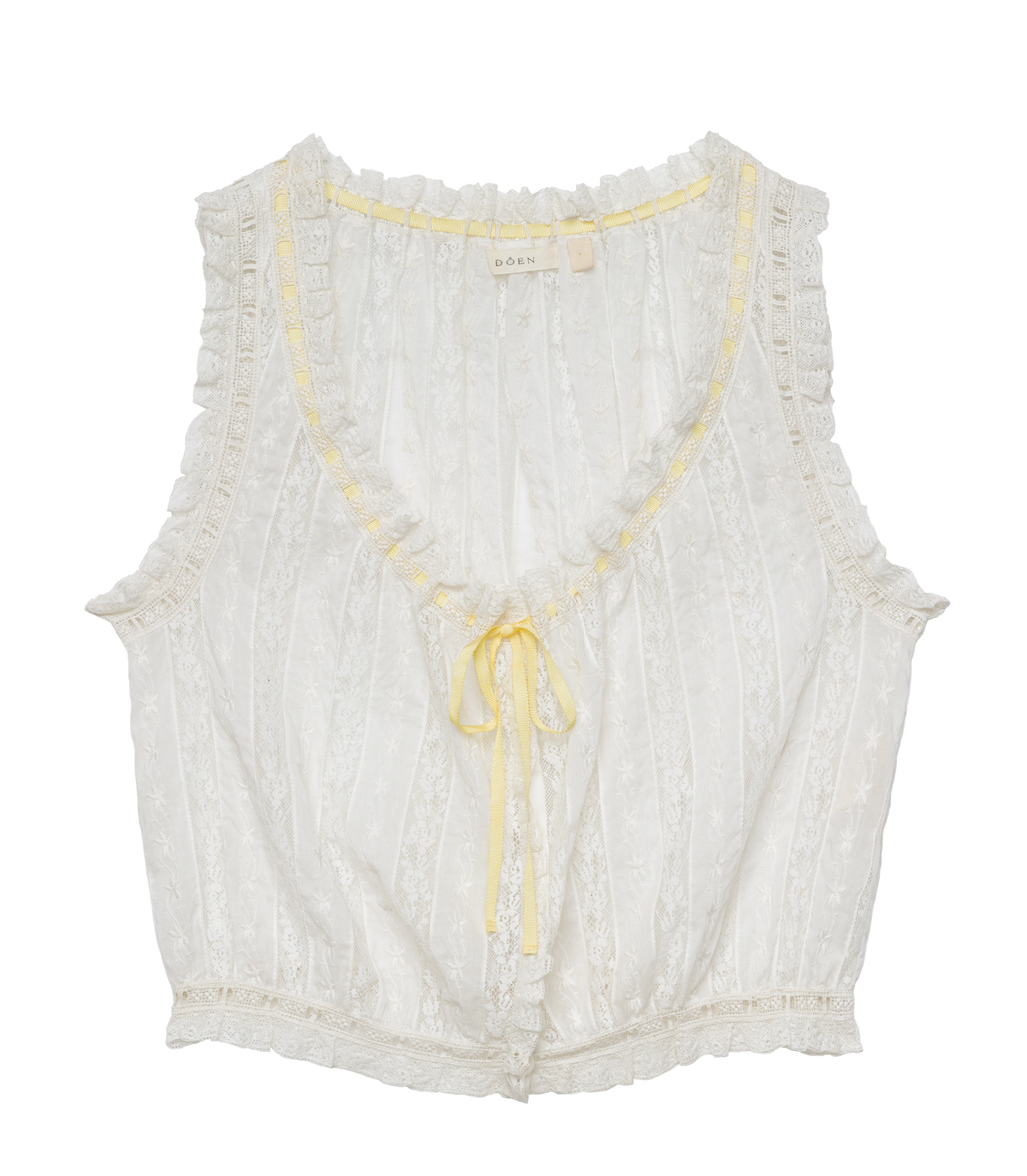 Vetiver Top in Salt - view 5