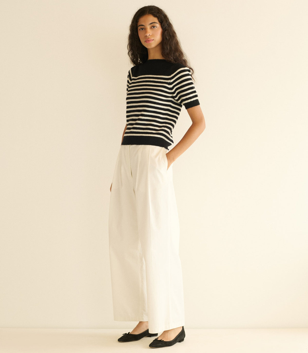 Vidette Sweater in Marceau Stripe - view 1